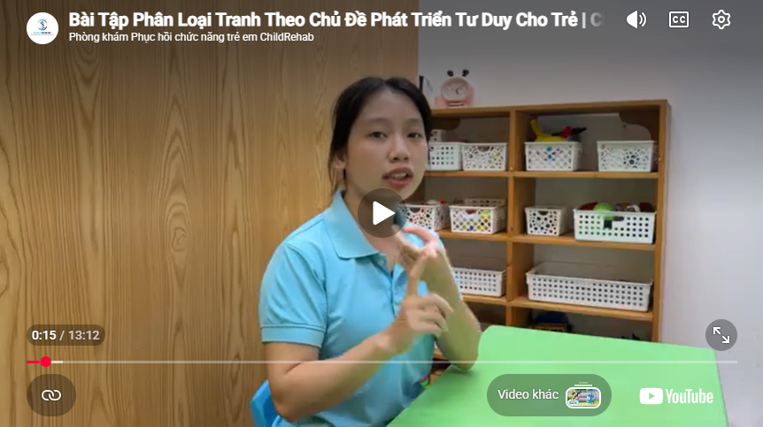 Bài Tập Phân Loại Tranh Theo Chủ Đề Phát Triển Tư Duy Cho Trẻ | ChildRehab