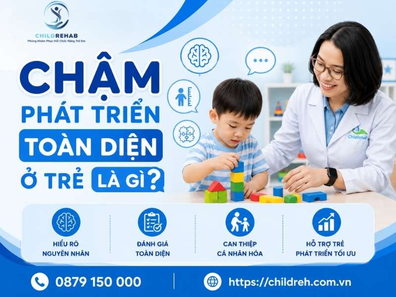 Chậm Phát Triển Toàn Diện Ở Trẻ Là Gì? 2026 | ChildRehab