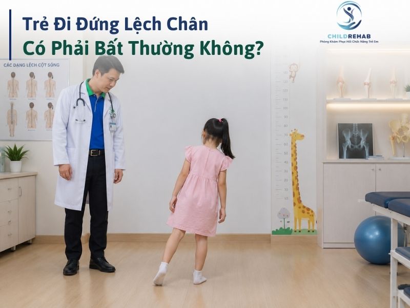 Trẻ Đi Đứng Lệch Chân Có Phải Bất Thường Không? 2026 | ChildRehab