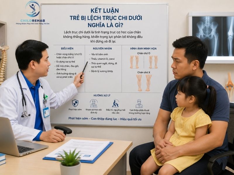 Bác Sĩ Kết Luận Trẻ Bị Lệch Trục Chi Dưới Nghĩa Là Gì? 2026 | ChildRehab