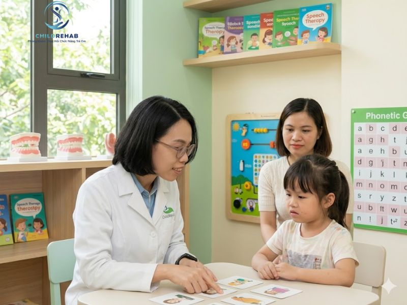 Can Thiệp Ngôn Ngữ Cho Trẻ Rối Loạn Ngôn Ngữ Phát Triển Tại Hà Nội | ChildRehab