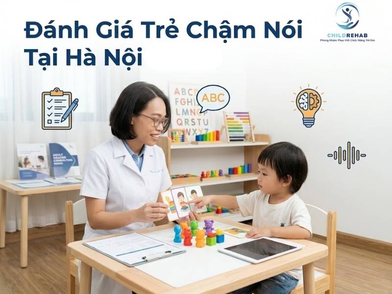 Đánh Giá Trẻ Chậm Nói Tại Hà Nội 2026 | ChildRehab