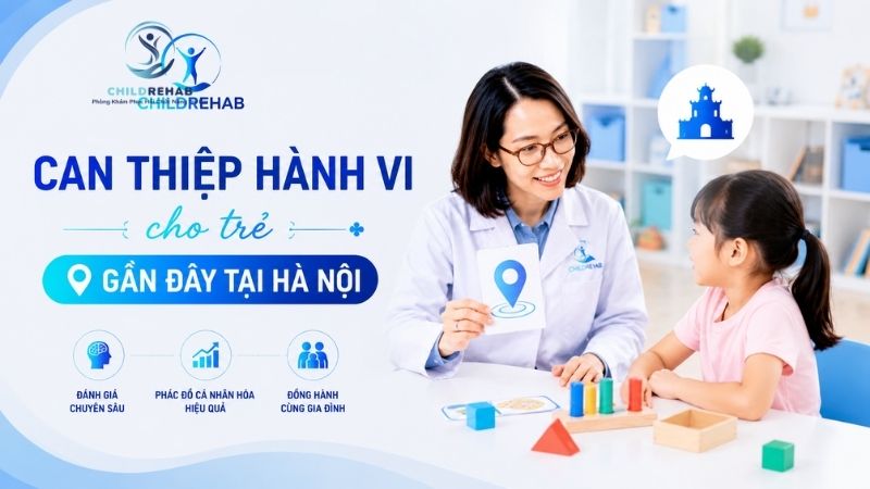 Tìm dịch vụ can thiệp hành vi gần bạn tại ChildRehab