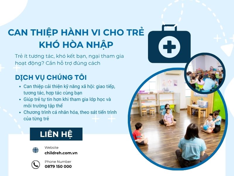 ChildRehab hỗ trợ trẻ phát triển kỹ năng xã hội