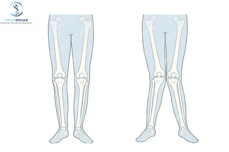 Phân biệt chân chữ X sinh lý và bệnh lý ở trẻ em, cập nhật hướng can thiệp mới
