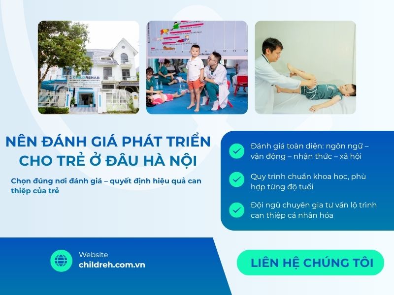 Không biết nên đưa trẻ đi đánh giá ở đâu? ChildRehab mang đến giải pháp chuyên sâu