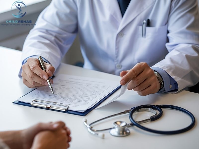 Quá trình đánh giá lệch trục chi dưới ở trẻ thường gồm những gì?