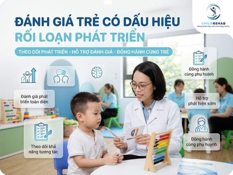 Nhận diện sớm rối loạn phát triển giúp tăng cơ hội cải thiện.