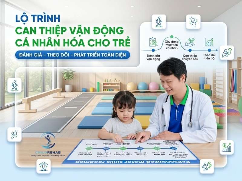 Xây dựng lộ trình trị liệu cá nhân hóa theo từng mức độ phát triển của trẻ.