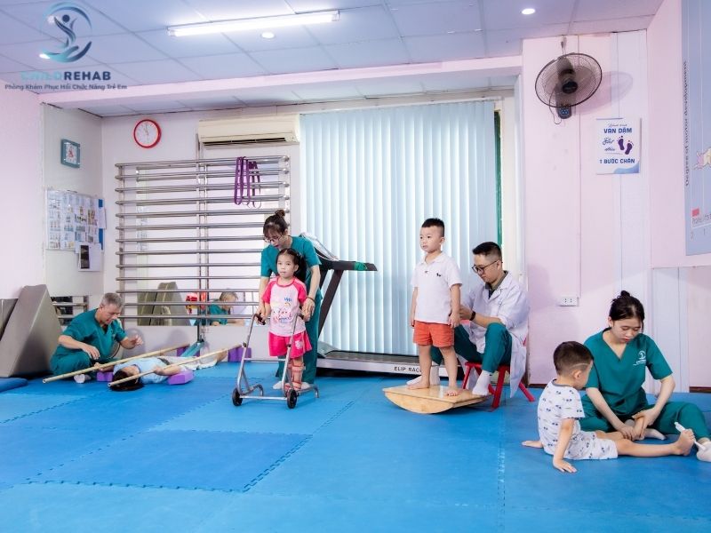 Quy trình thực tế trong một buổi hoạt động trị liệu