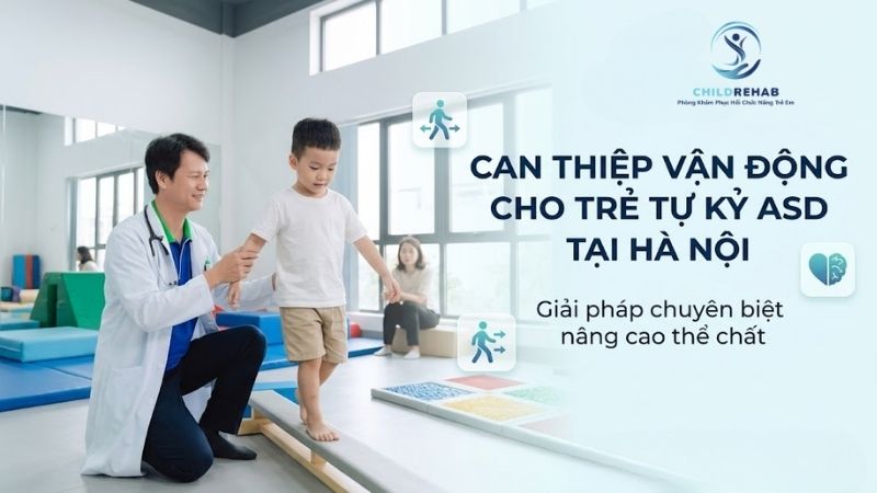 Hỗ trợ trẻ tự kỷ cải thiện vận động, tăng khả năng kiểm soát cơ thể và phát triển tương tác xã hội.