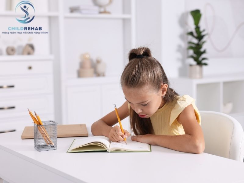 Vai đổ về phía trước có thể liên quan đến tư thế xấu và gù lưng ở trẻ. 