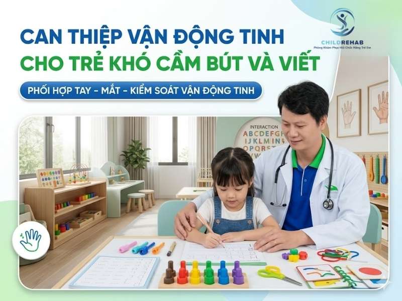 Giúp trẻ cải thiện vận động tinh, hỗ trợ khả năng cầm bút.